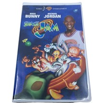 Space Jam VHS Tape Michael Jordan Bugs Bunny Looney Tunes - £10.96 GBP