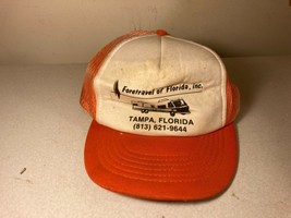 Vintage Foretravel of Florida Inc Tampa Florida Snapback Hat - $15.99