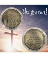 Christian Challenge Coin - Philippians 4:13 &amp; 1 John 4 4 - Inspirational... - $331.52 MXN
