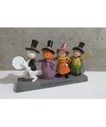 Incredibly Cute Halloween Trick or Treat Parade Mummy Witch &amp; Vampire Fi... - $35.05 CAD