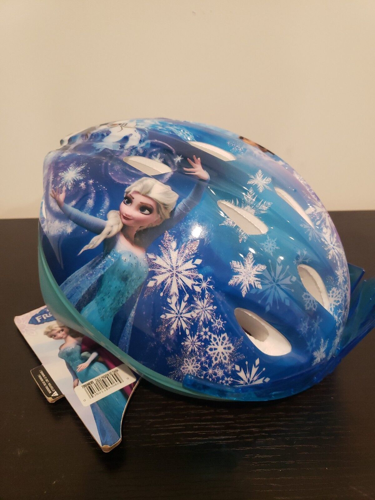 Disney Frozen 3D Tiara Bicycle Helmet Age 5-8 Bell True Fit head Protection Kids - £19.74 GBP