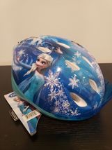 Disney Frozen 3D Tiara Bicycle Helmet Age 5-8 Bell True Fit head Protection Kids - $24.99