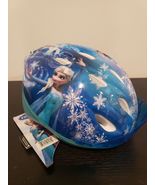 Disney Frozen 3D Tiara Bicycle Helmet Age 5-8 Bell True Fit head Protect... - £19.97 GBP
