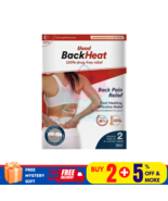 1 X Blood Back Heat 2 Patches Back Pain Relief Fast Heating FREE SHIPPING - $19.70