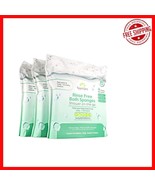 90 Count Portable Sponge Bath Wipes - Ideal for Camping, Travel &amp; Bedrid... - $935.95 MXN