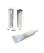 Gordon Glass® Shower Door 3&quot; Bright Chrome U-Channel with 2&quot; Magnet and Cle - $27.95