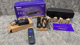 Roku Streambar SE 2 in 1 TV Soundbar with Built in 4K HD HDR Streaming New - $72.99