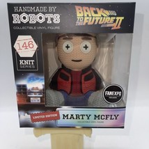 Handmade By Robots Marty McFly Back Future 2 FANEXPO Limited Knit series #146 - £18.49 GBP