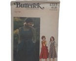 VTG BUTTERICK #4317 Sewing Pattern - Misses Jumper, Size 14, Square Neck... - $7.76