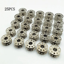10-25PCS Stainless Steel Metal Bobbins Spool Sewing Craft Sewing Machine... - $7.19+