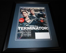 Terminator Genisys Framed ORIGINAL 2014 Entertainment Weekly Cover Emili... - $34.64