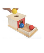 Adena Montessori Object Permanence Box with Tray Three Balls Montessori ... - £13.16 GBP