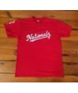 Washington Nationals Rehnstrom #23 Babe Ruth League Coach Mens T-Shirt L... - £23.59 GBP