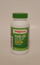 CoQ-10 200mg by Walgreens (Heart Health), 60 Softgels Exp 09/2024 - £11.80 GBP