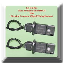 2 Mass Air Flow Sensor W/Connecctor For:Infiniti EX FX G M Nissan 350Z 3... - £552.38 GBP