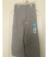 1 Pc Hanes Girls Gray Jogging Track Pants Elastic Waist Size XS - £17.10 GBP