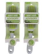 2 Pack Conair Wavy Hair Advisory Tame The Texture Blow-Dry Hairbrush Sha... - $19.79