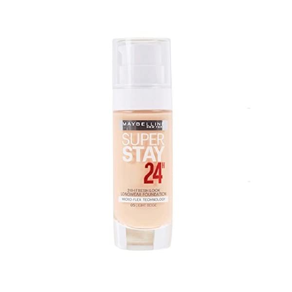 Maybelline SuperStay24H Liquid Foundation 005 Light Beige 30ml  - $17.00