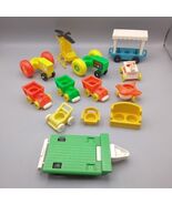 Lot of 13 Assorted Vintage 1970s Fisher Price Little People Vehicles Fur... - $17.95 CAD