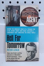 Secret agent John Drake 1966 Paperback Hell For Tomorrow Patrick McGoohan - $9.85