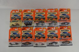 Matchbox Camaro Police Pursuit Crown Victoria Jaguar Diecast Car Lot of 10 New - £38.75 GBP