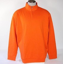 Ralph Lauren Polo Golf Orange 1/4 Zip Long Sleeve Shirt Men&#39;s 2XL XXL NW... - £57.42 GBP