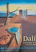 Salvador Dali - Manifesto Originale Esposizione - Centro Pompidou Parigi - 1979 - £138.73 GBP