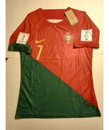 Cristiano Ronaldo #7 Portugal 2022 World Cup Qatar Match Slim Home Socce... - $90.00