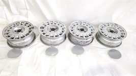 1985 1990 SAAB 9000 OEM Set of 4 With Caps Wheel 15x6 Has Wear90 Day Warranty... - £281.44 GBP