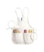 CLC Custom Leathercraft C11 Loop Neck Bib Apron, 4-Pocket, White - €16,57 EUR