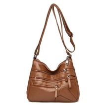 Spring 2022 New Soft PU Leather Handbag Large Capacity Retro Shoulder Bags  Desi - £21.05 GBP