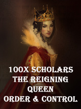 100X 7 SCHOLARS REIGNING QUEEN ORDER & CONTROL MAGICK WORK MAGICK RING PENDANT image 2