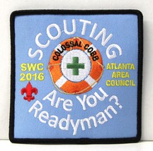 Patch Boy SCOUTING SWC 2016 COLOSSAL COBB ATLANTA AREA COUNCIL Are You R... - £5.49 GBP