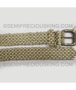 Handmade Freshwater Pearl Belt Off White Color 38 Inch Excellent Quality... - £106.20 GBP