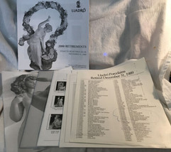 Lladro Retirements Lists 89, 95-2000 - $266.28 MXN