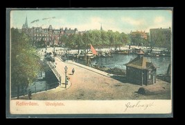 Vintage Postcard Rotterdam Westplein City Bridge Dock Netherlands 1906 - £10.24 GBP