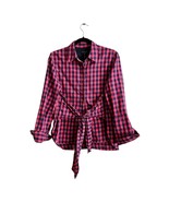 Rag And Bone New York Wendy Gingham Cotton Shirt Top Blouse  M - $758.02 MXN