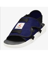 NIKE AIR JORDAN LS SLIDE SANDAL Royal Blue/Turf Orange CZ0791-400 sz 9 1... - $49.97