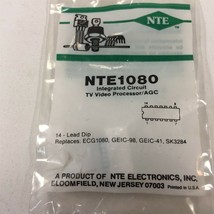 (1) NTE NTE1080 Integrated Circuit TV Video Processor - £9.58 GBP