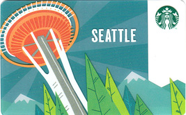 Starbucks 2014 Seattle Space Needle Collectible Gift Card New No Value - £4.57 GBP