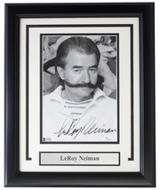 LeRoy Neiman Signed Framed 8x10  Photo BAS - £380.75 GBP