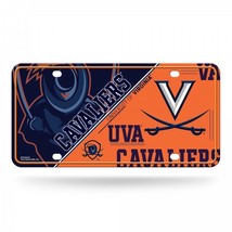 virginia cavaliers ncaa uva college team logo metal license plate usa made - £24.05 GBP