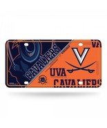 virginia cavaliers ncaa uva college team logo metal license plate usa made - £23.97 GBP