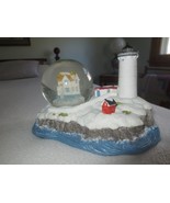 Westland BY THE BEAUTIFUL SEA Musical GLOBE &amp; Lighted LIGHTHOUSE - 7 1/4... - £15.71 GBP