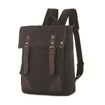2020 New Mens Laptop Backpack Male Simple Outdoor Travel Backpa Casual Canvas Sc - £139.47 GBP