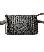 INC International Concepts Quilted Animal Print Convertible Belt Bag Grey L - $23.14