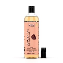 Jojoba Oil 100% Pure, Virgin, Unrefined, Natural &amp; Cold Pressed 200 Ml - £21.42 GBP