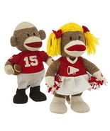 ANIMATED SINGING SOCK MONKEY CHEERLEADER Sings Britney Spear Hit - £47.95 GBP