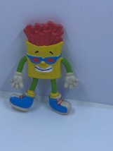 Jack In The Box PVC Bendable 1991 Sky Fry RED red fries Toy figure - £4.30 GBP