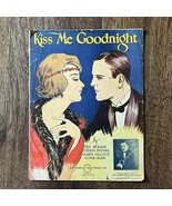 Vintage 1924 Sheet Music &quot;Kiss Me Goodnight&quot; Charles Dornberger - $278.12 MXN